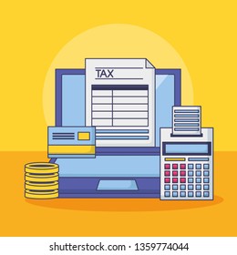 tax payment concept