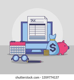 tax payment concept