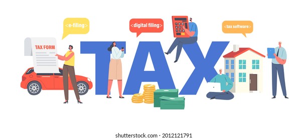 9,649 Income tax banner Images, Stock Photos & Vectors | Shutterstock