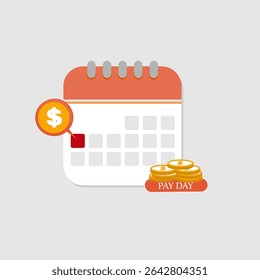 Tax payment dates in calendar. Salary and wage payments, Subscription payments. Monthly payment dates. Flat calendar