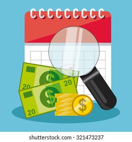 tax payment design, vector illustration eps10 graphic 