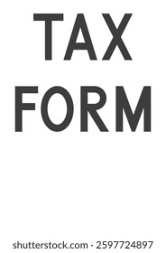 Tax payment, illustration about tax