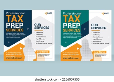 Tax Prep Social Media Post Template