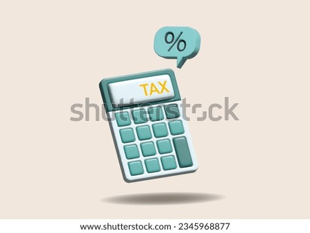 Tax preparation abstract concept vector illustration.The corporate tax, taxable income, fiscal year, document preparation, payment planning, corporate accountancy, and annual return abstract metaphor