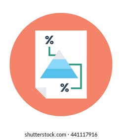 Tax Report Vector Icon