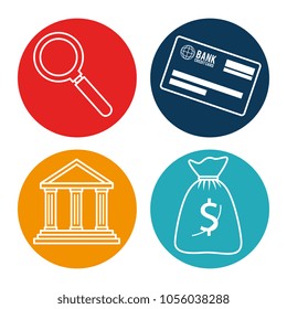 tax return time set icons