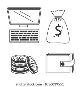 tax return time set icons