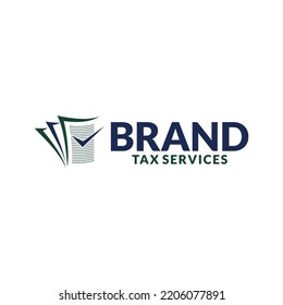 Tax Service Or Accounting  Logo   Template Design Creative Idea 