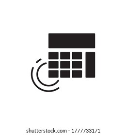 diseño de logotipo de icono vectorial de soluciones de impuestos