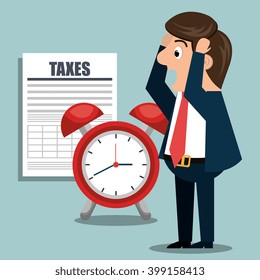 tax time  design 