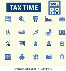 tax time icons