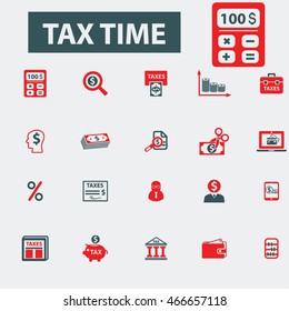 tax time icons