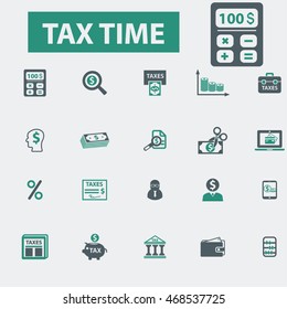 tax time icons