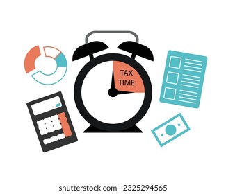 tax time for preparation of Year end tax to calculate and submit your income tax yearly