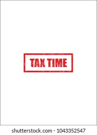 Tax time stamp