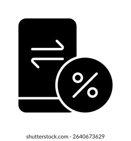 Tax Transaction Vector for Financial Management and Filing. Online tax payment icon, e-filing design, finance record concept