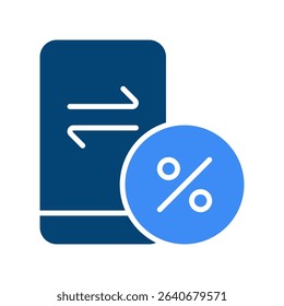 Tax Transaction Vector for Financial Management and Filing. Online tax payment icon, e-filing design, finance record concept