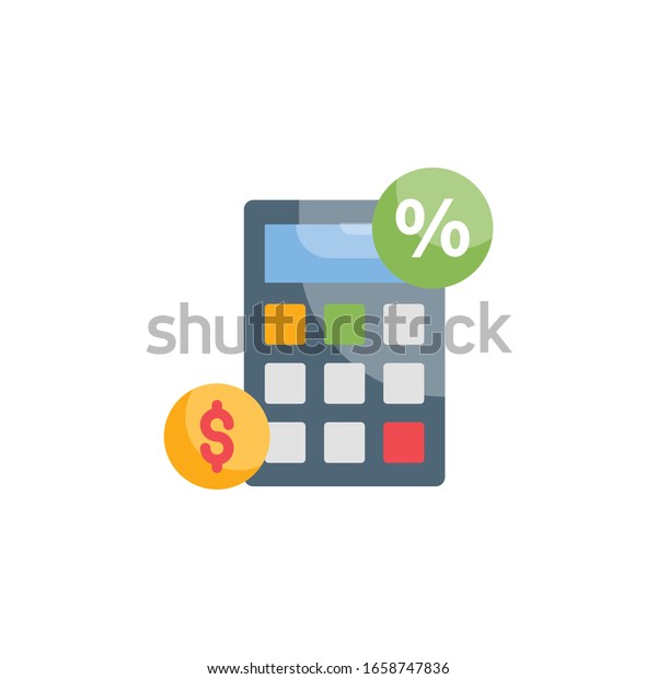 Tax\
Vector Flat Illustration. Banking and Finance\
icon