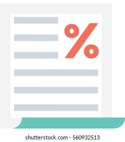 Tax Vector Icon