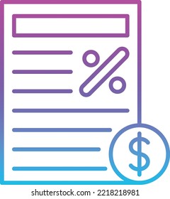Taxation vector icon. Can be used for printing, mobile and web applications.