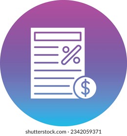 Steuern, Vektorsymbol. Kann für Druck-, Mobil- und Web-Anwendungen verwendet werden.