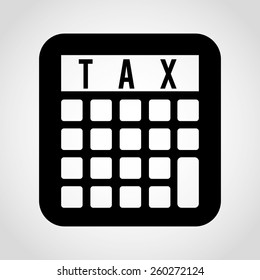 taxes icon design, vector illustration eps10 graphic 