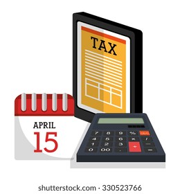 Taxes icon design, vector illustration eps10 graphic