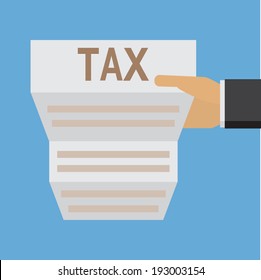 taxes icon design vector tax