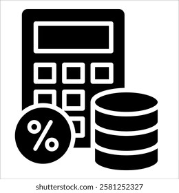 Taxes Icon Element For Design