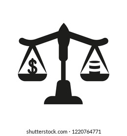 Taxes icon. Trendy Taxes logo concept on white background from law and justice collection. Suitable for use on web apps, mobile apps and print media.