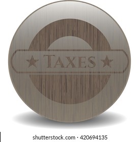 Taxes wood emblem