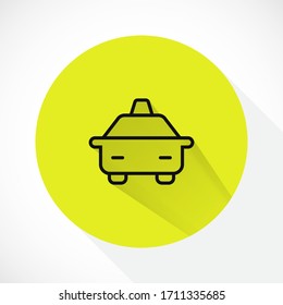 taxi 10 eps bond icon design vector graphic
