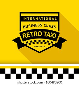 Taxi badge 04, vector illustration 10eps