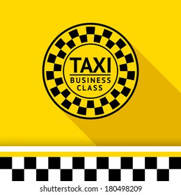 Taxi badge 06, vector illustration 10eps