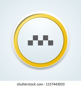 Taxi button illustration