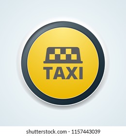Taxi button illustration