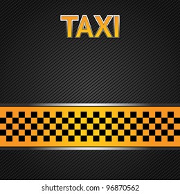 Taxi cab background