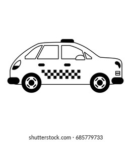 taxi or cab icon image 