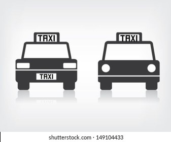 Taxi cab icons