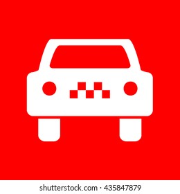 Taxi Cab sign illustration
