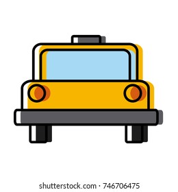 Taxi cab symbol