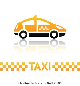 Taxi cab symbol