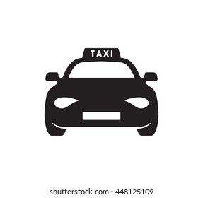 Taxi - cab vector icon