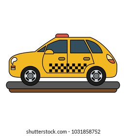 Taxi cab vehicle