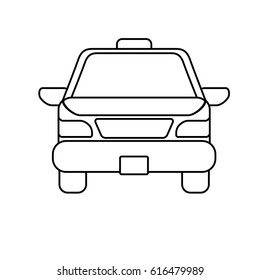 Taxi cab vehicle
