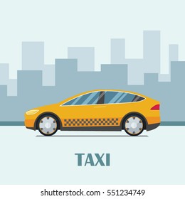 Taxi car