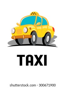 taxi car cartoon
