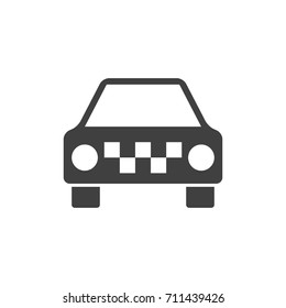Taxi car icon