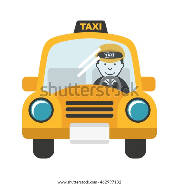 taxi\
car service public icon vector illustration\
design