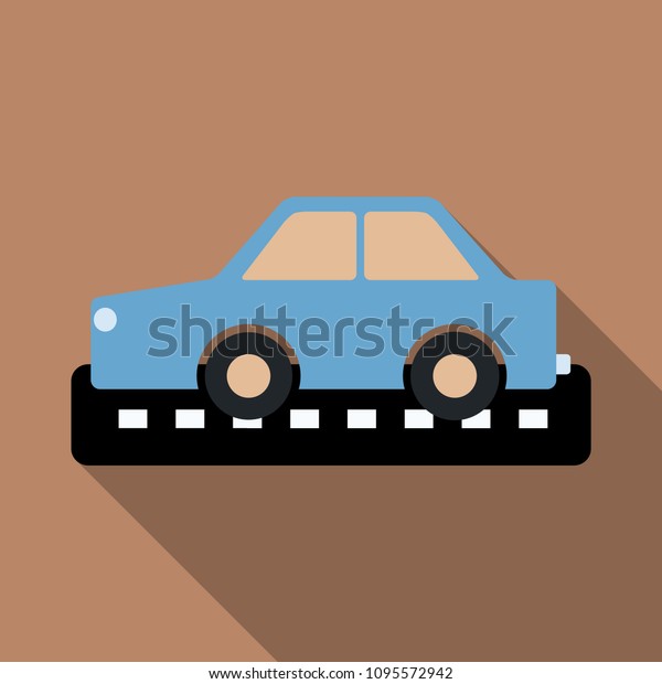 Taxi car\
top view icon. taxicab sedan with checker top light box on roof\
flat style vector illustration isolated on background. For taxi\
service app, transport company ad,\
infographics